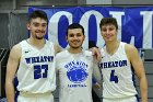 Men’s Basketball Senior Day  Men’s Basketball Senior Day. - Photo by Keith Nordstrom : Wheaton, Basketball, Team Photo